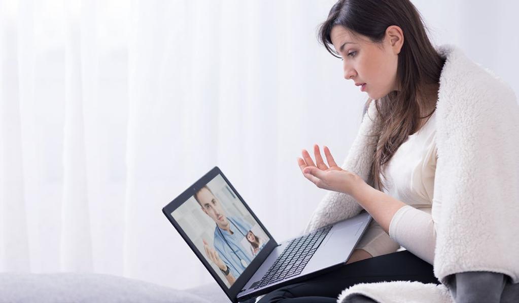 Video ConsultaMédica En donde sea que te encuentres a través de un dispositivo móvil, puedes realizar una video consulta con un médico