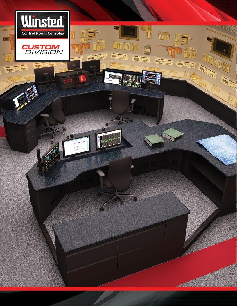 SALA DE CONTROL NUCLEAR Las salas de control para centrales nucleares son sin duda algunas de las más complejas.