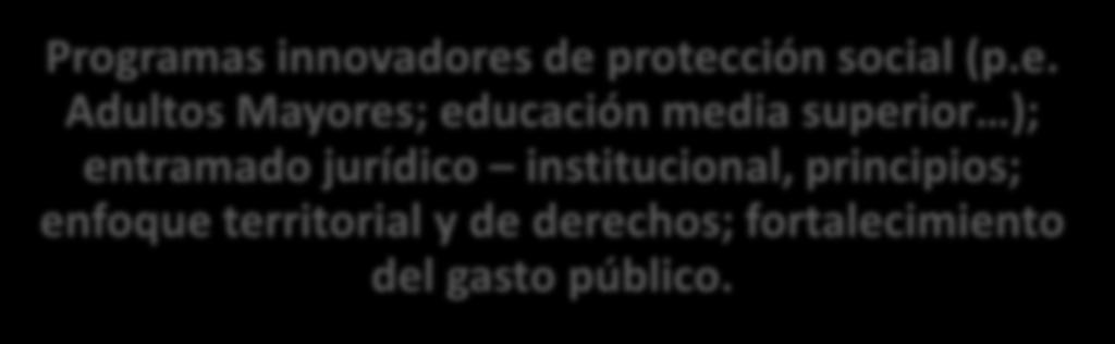 1997-2013: TRAYECTORIA DE LA POLÍTICA SOCIAL EN LA