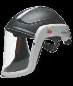 Protección Respiratoria Capuchas Serie S Versaflo TM S-533 Capucha S-533 3M Versaflo TM Cobertura de cabeza, rostro, cuello y hombros. Suspensión cómoda.