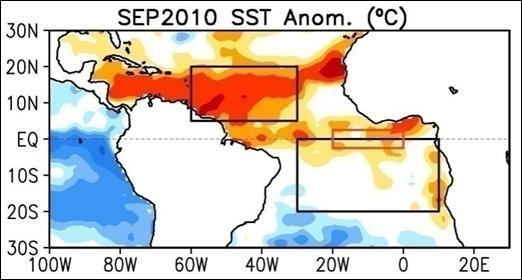 IOS, N3.4 La figura 2 muestra la variación mensual del índice de temperatura del mar N3.