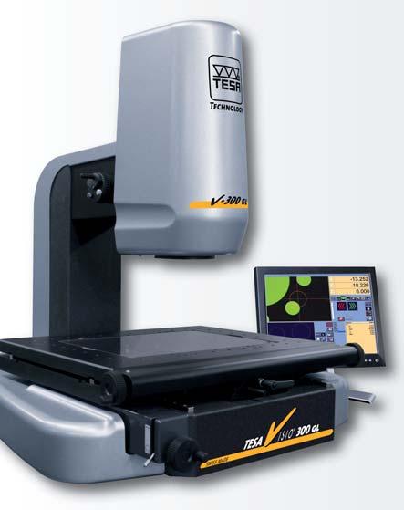 Disponibles en dos versiones, manual ó CNC, las máquinas TESA-VISIO 300 GL ofrecen a los metrólogos exigentes todas las funcionalidades necesarias para la realización de controles ocasionales