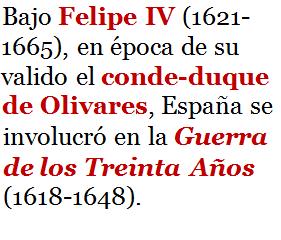 Dinastía de los AUSTRIAS FELIPE IV (1621-1665) EL FIN DE LA HEGEMONÍA EN EUROPA EL