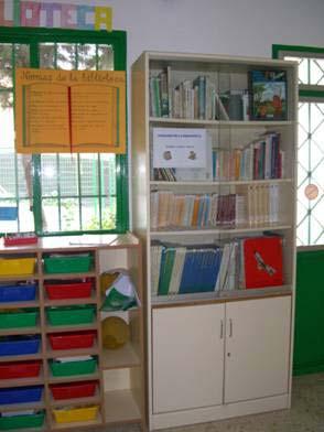 Organización de los libros de la biblioteca