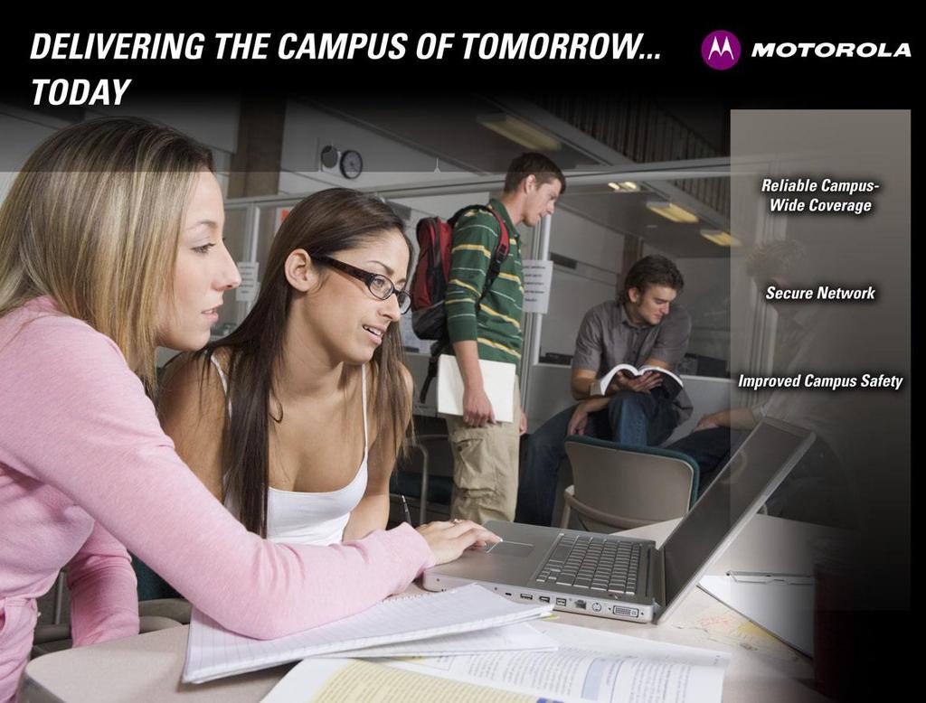 Connected Campus Indoor / Outdoor Wireless Access Problema Estudiantes, Catedráticos y Administrativos requieren acceso en línea a múltiples aplicaciones y recursos en todo el campus.