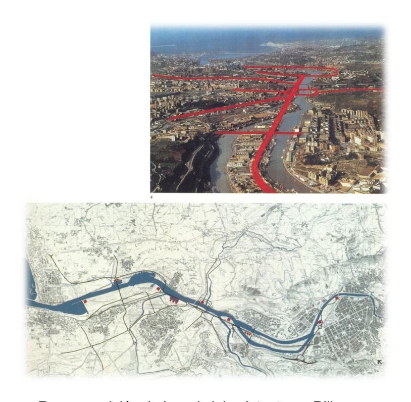 SISTEMAS DE CONEXIÓN TERRITORIAL Recomposición de la red vial existente en Bilbao.