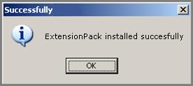 Desea copiar los ficheros? Responder con Yes para que se instalen los ficheros del ExtensionPack en este servidor y hacer lo mismo en cada uno de los siguientes servidores de la Granja.