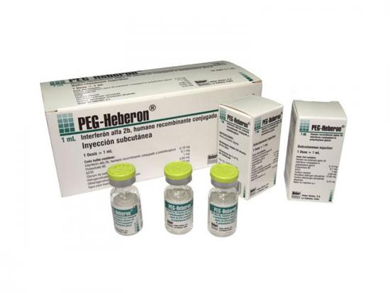 www.juventudrebelde.cu PEG-Heberon en combinación con la ribavirina, en el tratamiento de la Hepatitis C.