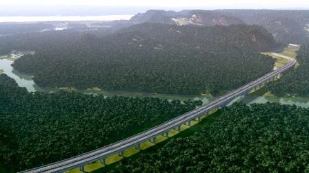 Contratos Adjudicados en Ejecución Informe de Avance de los Contratos al 31 de diciembre de 2012 Estudio de impacto ambiental del proyecto del puente sobre el Canal de Panamá en el sector Atlántico