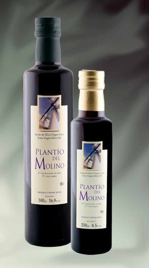 Aceites Sierra Morena La calidad de lo natural DENOMINACIÓN: Aceite de oliva virgen extra con calidad certificada MARCA: Plantío del Molino EPOCA DE RECOLECCIÓN: En el momento óptimo de la madurez