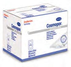 Cosmopor Antibacterial Con Dry Barrier se ha desarrollado para el caso de tener un riesgo de infección elevado.