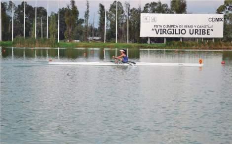El 4 de marzo de 2017, logró la clasificación de 13 atletas para la Olimpiada Nacional 2017 en la Pista Olímpica de Remo y Canotaje Virgilio Uribe Cuemanco, Xochimilco.