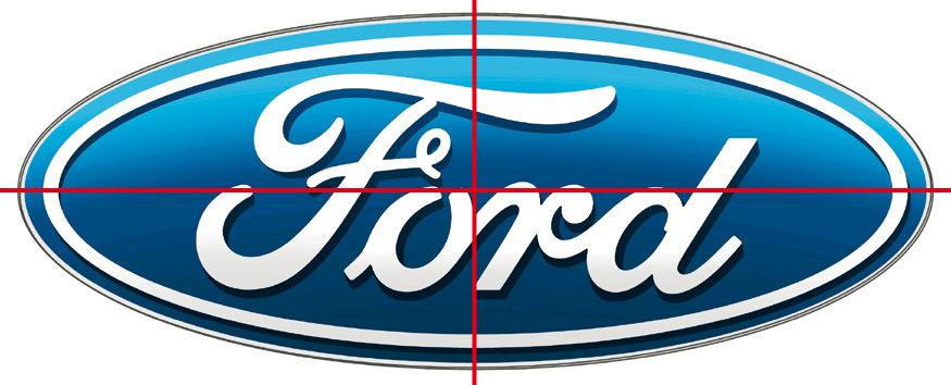 Ford: 2 eixos de simetria sense tenir en