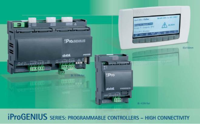 Sistema de control El sistema de control utilizado por Borealis para la mayor parte de sus equipos, incluyendo la serie AB modular, es el Emerson Dixell IPro.