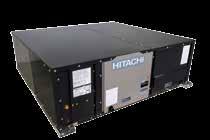Compatible con cualquiera de las unidades interiores System Free de HITACHI. Solución exclusiva de Hitachi. Instalación oculta con salida a fachada.