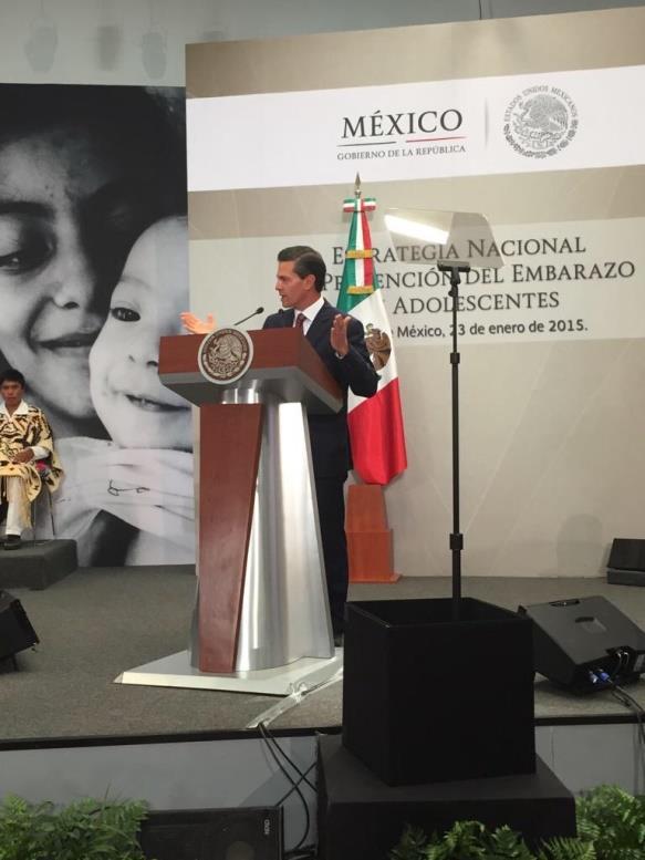 Estrategia Nacional de Prevención del Embarazo en Adolescentes Objetivo General: Reducir el número de embarazos adolescentes en México, con absoluto respeto a los derechos humanos, particularmente