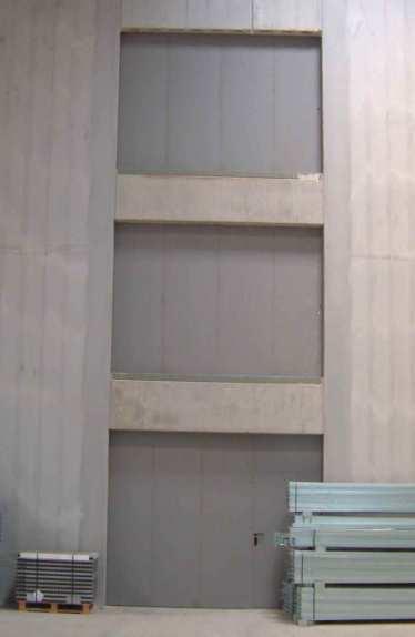 Puertas Guillotina Diseñadas para el cierre de huecos verticales donde es imposible el empleo de otro tipo de puerta: Paso de cadenas de montaje Accesos exteriores para grúas o equipamientos de gran
