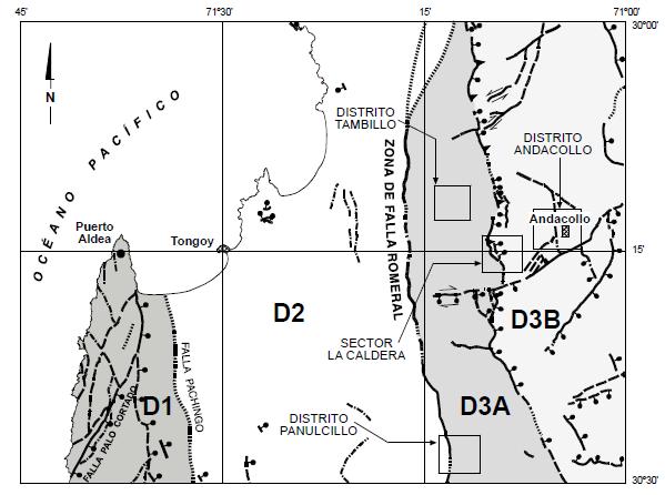 Zona 2 Incluye los sectores Labrar, Quebradita Norte, Romero 2, Fraguita (Fig. 4.3) y consiste en un área donde los análisis de cobalto indican valores entre 0,1 y 0,5%.