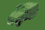 Semiorugas Semioruga estadounidense M3A1 Atributos: Transporte (1), Vehículo ligero Semioruga alemana SDKFZ 251 Los semiorugas eran vehículos mucho más versátiles que los camiones a la hora de