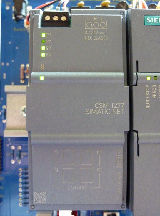 2.3 SIMATIC NET Switch CSM 1277 Descripción del sistema CSM 1277 dispone de cuatro conectores hembra RJ45 para la conexión de terminales u otros segmentos de red.