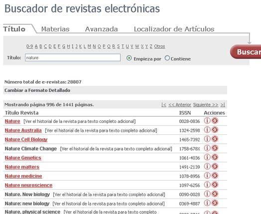 Revistas electrónicas en la Universidad de Oviedo. 2 SFX es la plataforma de búsqueda de revistas electrónicas de acceso libre o de pago para la Universidad de Oviedo.