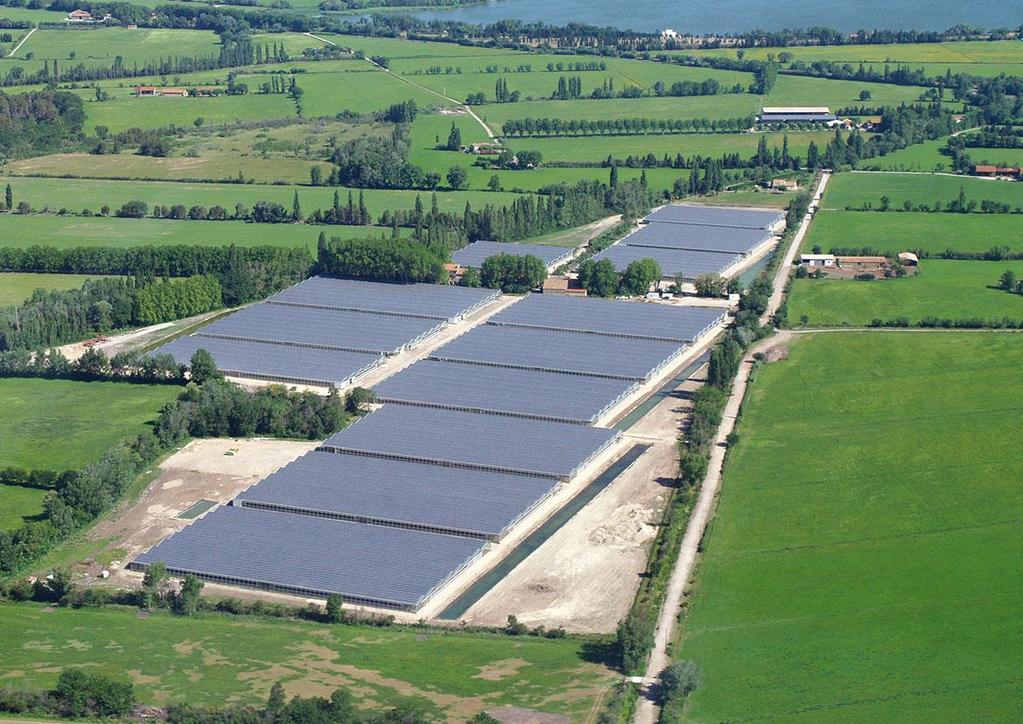 Bester en expansión Proyectos Istres Planta fotovoltaica sobre invernadero Capacidad: