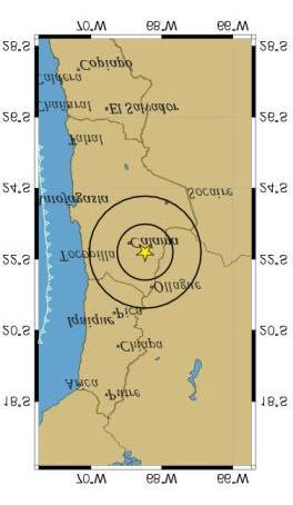 DEPARTAMENTO DE GEOFISICA UNIVERSIDAD DE CHILE Blanco Encalada 2002 - Casilla 2777 Teléfonos: 6784298 - Fax 56-2-6873508 Dirección web : http://www.sismologia.cl E-ma il: sismoguc@dgf.uchile.