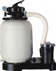 Sand filters are compact sized, easy to install and use and special care is not required.