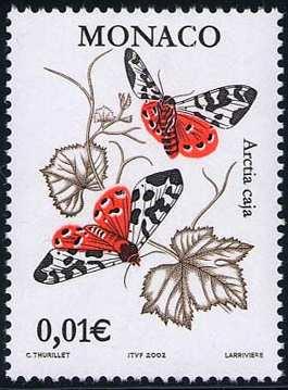 Lepidoptera : 2 mariposas estilizadas.