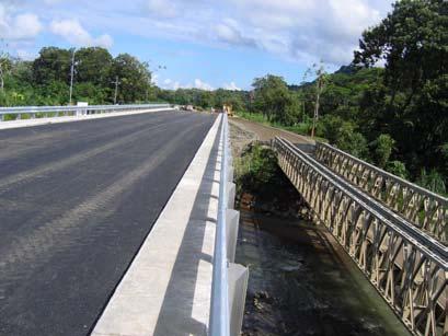 1km del Complejo Vial Costanera Sur que restan por construir. El trayecto se ubica entre Quepos de Aguirre y Dominical, en el sector de Barú.