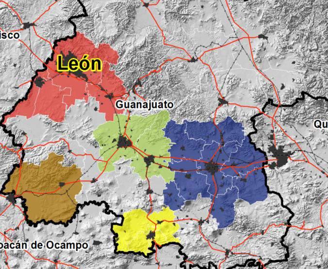 Programa de Coordinación de zona metropolitana de León (ZML) Objetivos: Acompañar al IPLANEG en el proceso de elaboración del Programa Metropolitano en