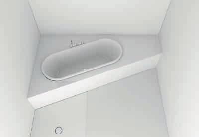 trapeziform bathtub / bañera STREET bañera trapezoidal WAVE vasca large asimmetrica WAVE