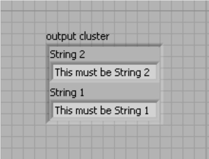 Si usa la función Bundle para modificar el cluster, los terminales de la función en la