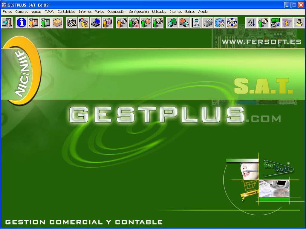 GESTPLUS SAT Gestión Comercial, Contabilidad General y TPV Táctil