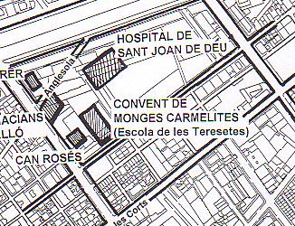 La familia vivía en humildes acomodaciones en el barrio industrial-residencial, en la calle Taquígrafo Garriga, 82-Bis, de Las Corts en Barcelona.