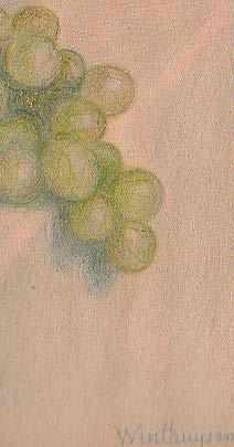 Pintar y dibujar frutas y vegetales era una manera de volver a estudiar el claro-oscuro en colores matizados sobre superficies planas apenas cubiertas con un paño liso, como