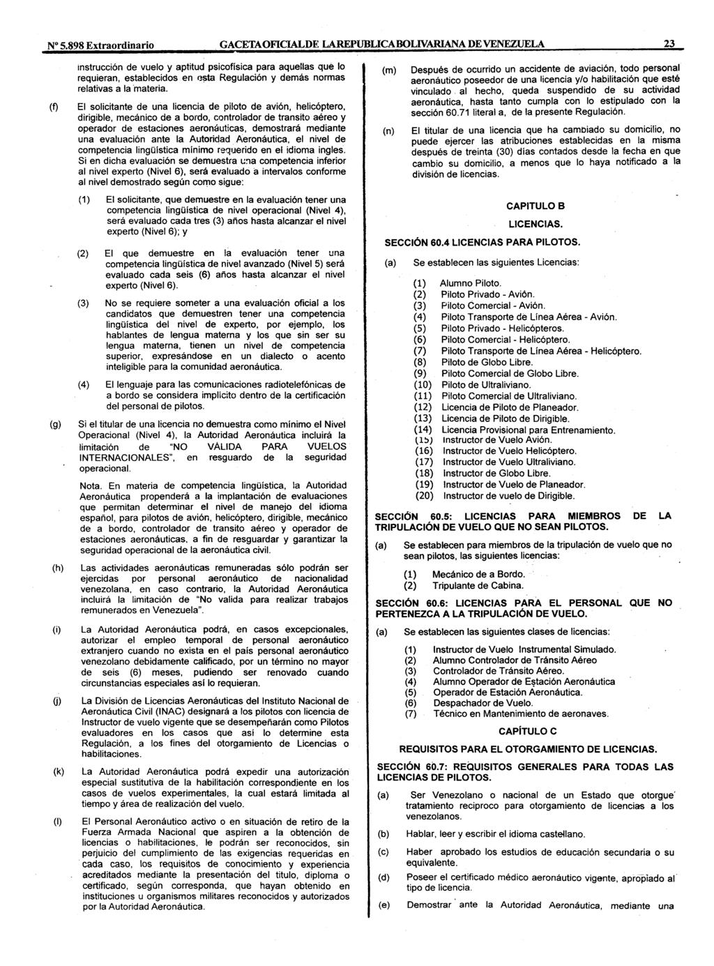 N 5.898 Extraordinario GACETAOFICIALDE LA REPUBLICA BOLIVARIANA DE VF.NF7TTFI.