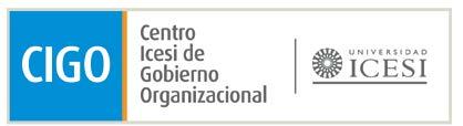 9.3.6 Centro Icesi de Gobierno Organizacional - CIGO Director: Julián Benavides jbenavid@icesi.edu.co Página Web: http://www.icesi.edu.co/cigo/ Qué es el CIGO?