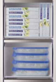 una mayor flexibilidad en el congelador. Los frigoríficos 3FCC647XE y 3FCC647WE de una puerta Balay incorporan el cajón ExtraFresh Comfort en su equipamiento interior.