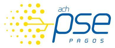 PSE Pagos A continuación usted encontrará una descripción de las soluciones que ofrece ACH Colombia y su Entidad Financiera para la vinculación a PSE Pagos.
