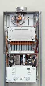 Dotada del sistema de regulación Bosch Heatronic, que controla permanentemente el funcionamiento de la caldera, permite una inmediata detección de averías facilitando así el mantenimiento de la
