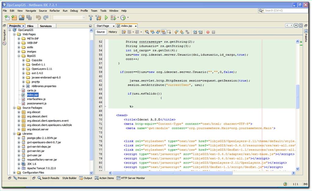 IDE NetBeans Proyecto