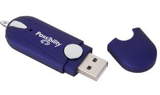 Mod. 12B15 Artículo: Memoria USB con botón para destapar. Medidas: 2.3 X 6 X 1.2 cm. Colores: Azul, negro y rojo.