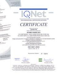 La marca CE, indispensable para la libre circulación del producto en la Comunidad Europea, puede La marca CSQ es reconocida a nivel internacional por el IQNet, organización que reagrupa en el ámbito