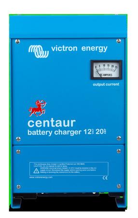 CARGADORES VICTRON ENERGY ALTA FRECUENCIA CENTAUR La nueva gama de cargadores de batería Centaur, de Victron Energy, se ha diseñado para ser un producto realmente mundial.