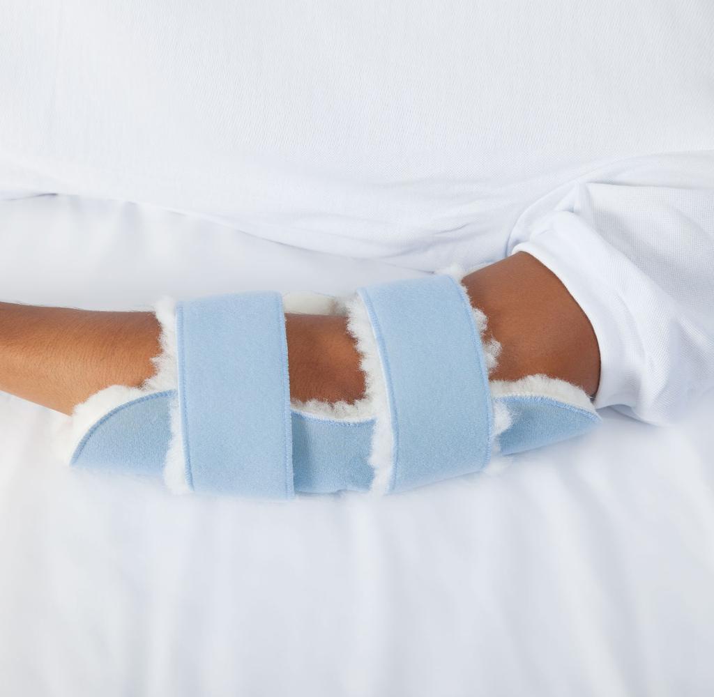 Salvapad Mouton Heels, elbow pads, bolsters and cushions for the prevention of bedsores, made with Mouton