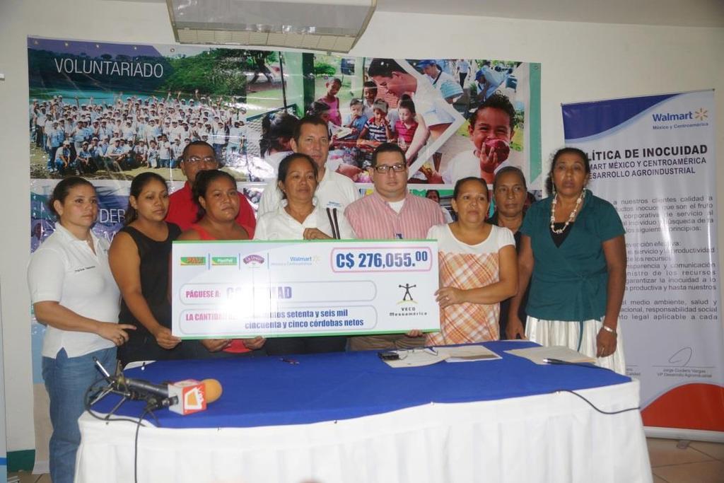 Plátano en Nicaragua Iniciativa Empoderamiento de la Mujer Walmart-COOPEMAD/COOPEMUCHIQ País Beneficiarios Cambios esperados Nicaragua Posoltega 127 socios (54 mujeres de 59 beneficiarios directos)
