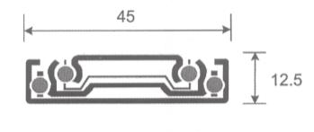 Dispone de gatillo lateral para desmontaje. Incluye de barras individual Drawer assemly by screws. Maximum load kgs. per set. Guidelines for the lenght 00 mm.