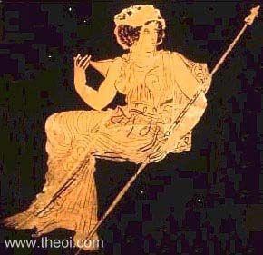 Hygeia, Athenian red-figure