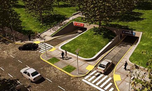Parqueaderos Subterráneos Alcance: Intervención urbanística (estudios, diseños y construcción) Administración, operación, mantenimiento y aprovechamiento económico del espacio público y